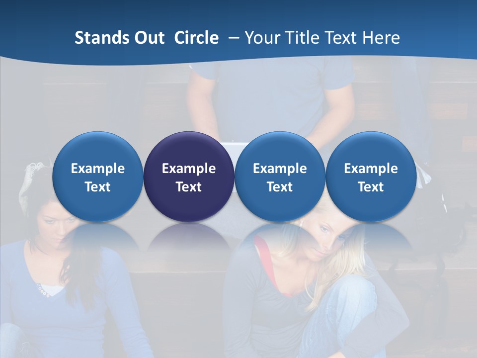 Board Communication Table PowerPoint Template