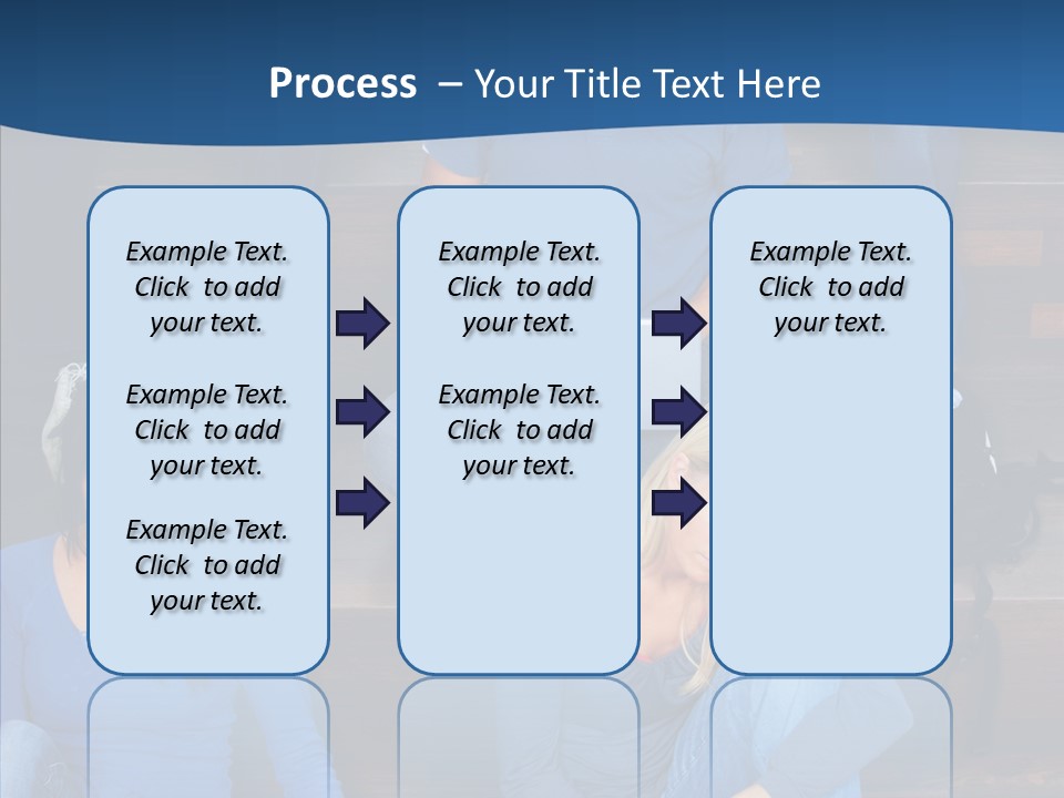 Board Communication Table PowerPoint Template