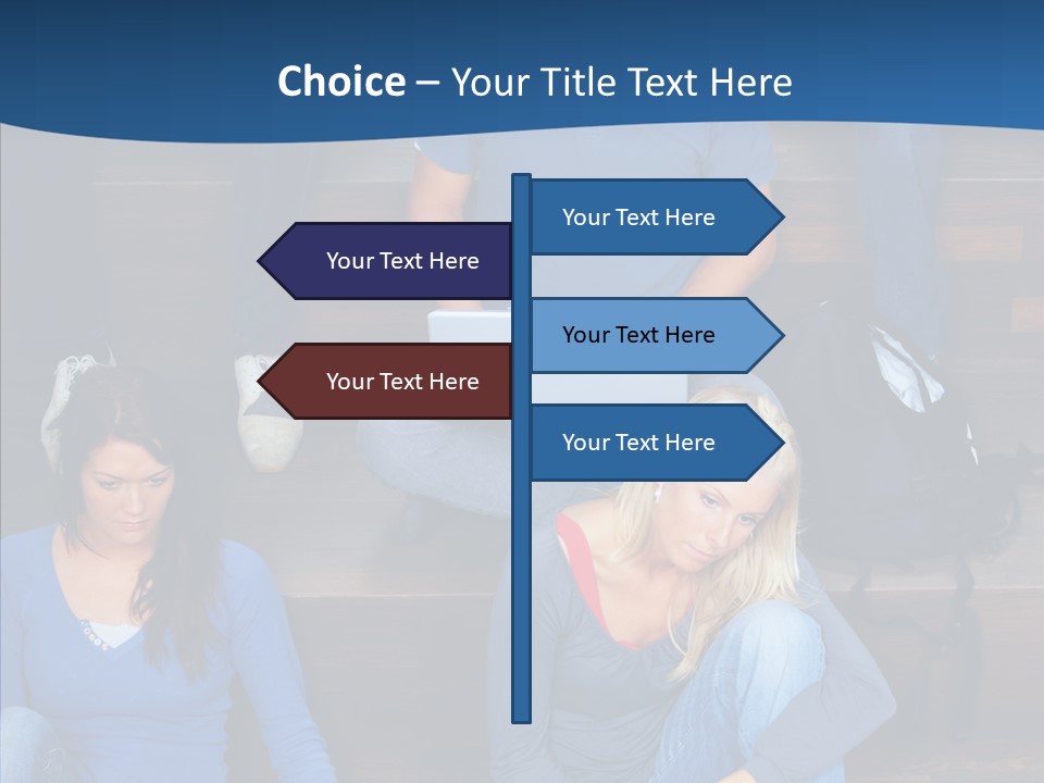 Board Communication Table PowerPoint Template