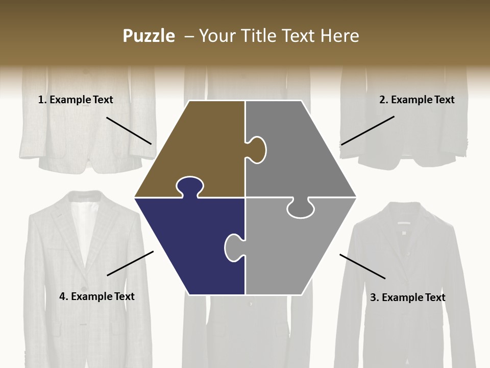 Material Style Fabric PowerPoint Template
