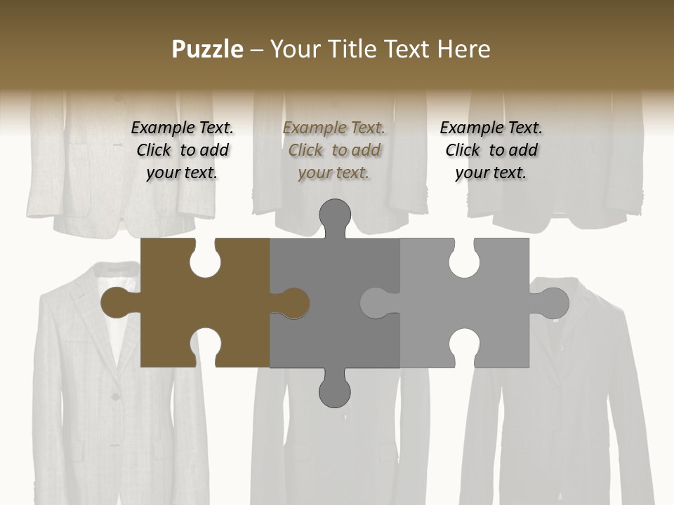 Material Style Fabric PowerPoint Template