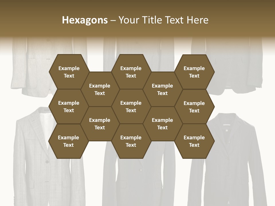 Material Style Fabric PowerPoint Template