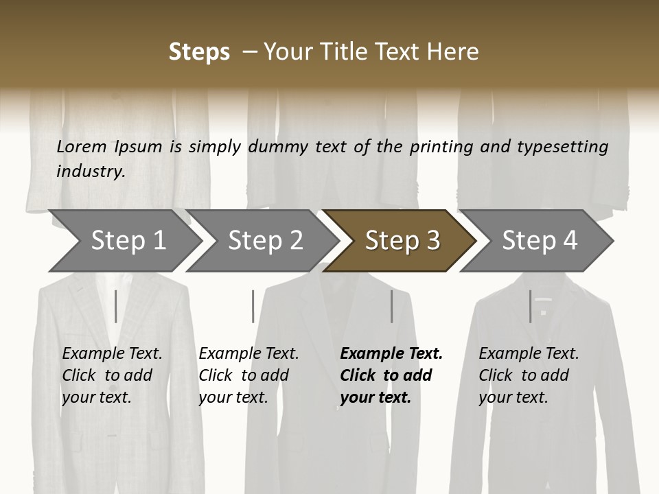 Material Style Fabric PowerPoint Template