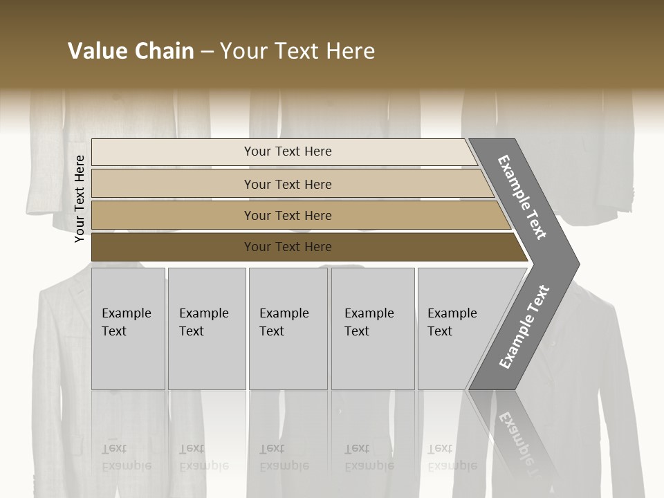 Material Style Fabric PowerPoint Template