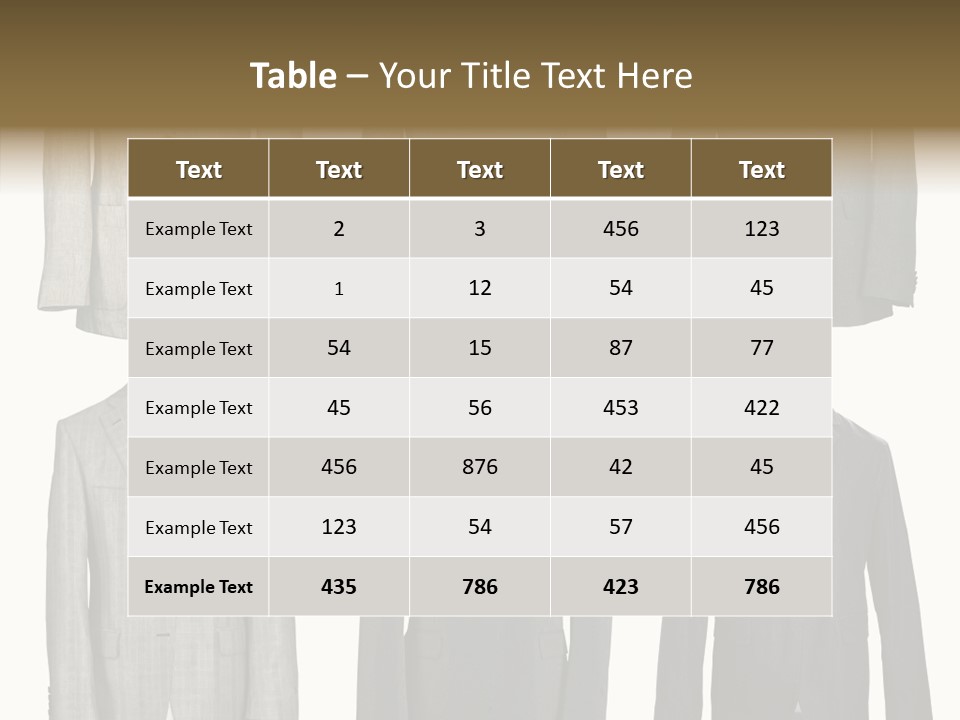 Material Style Fabric PowerPoint Template