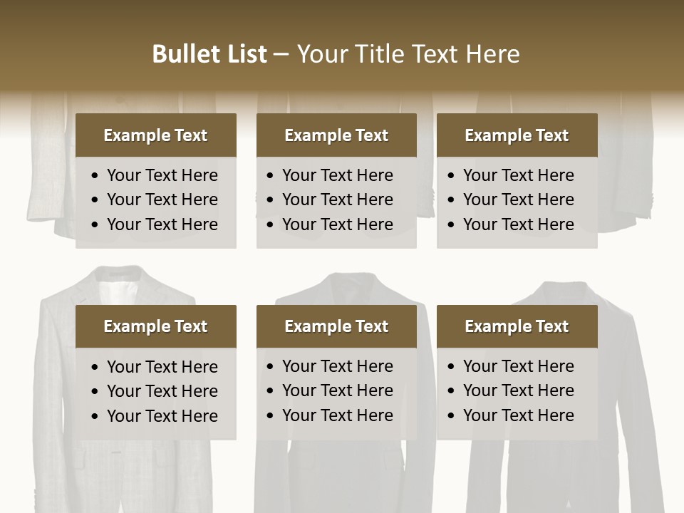 Material Style Fabric PowerPoint Template