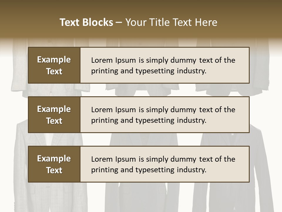 Material Style Fabric PowerPoint Template