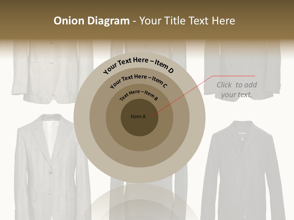 Material Style Fabric PowerPoint Template