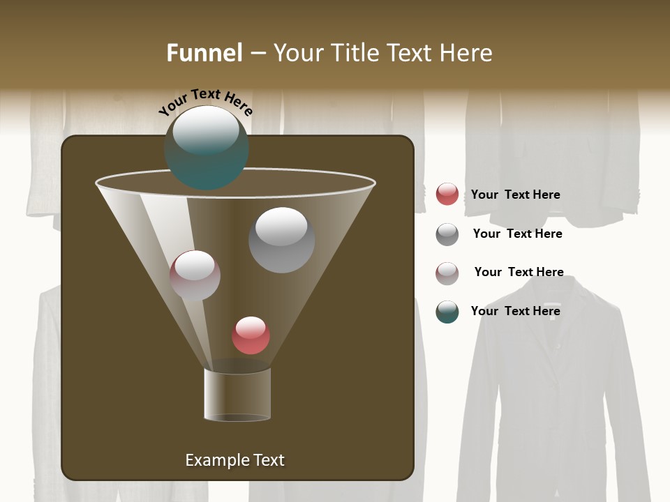 Material Style Fabric PowerPoint Template