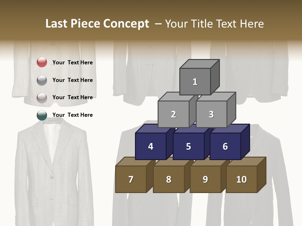 Material Style Fabric PowerPoint Template