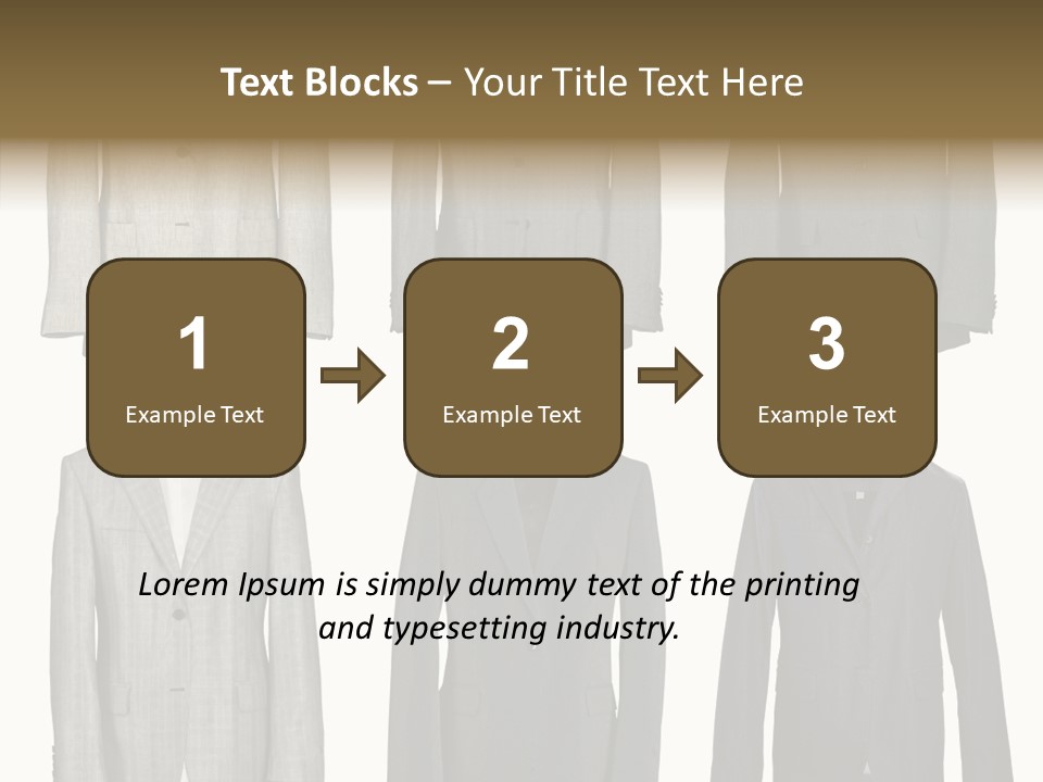 Material Style Fabric PowerPoint Template