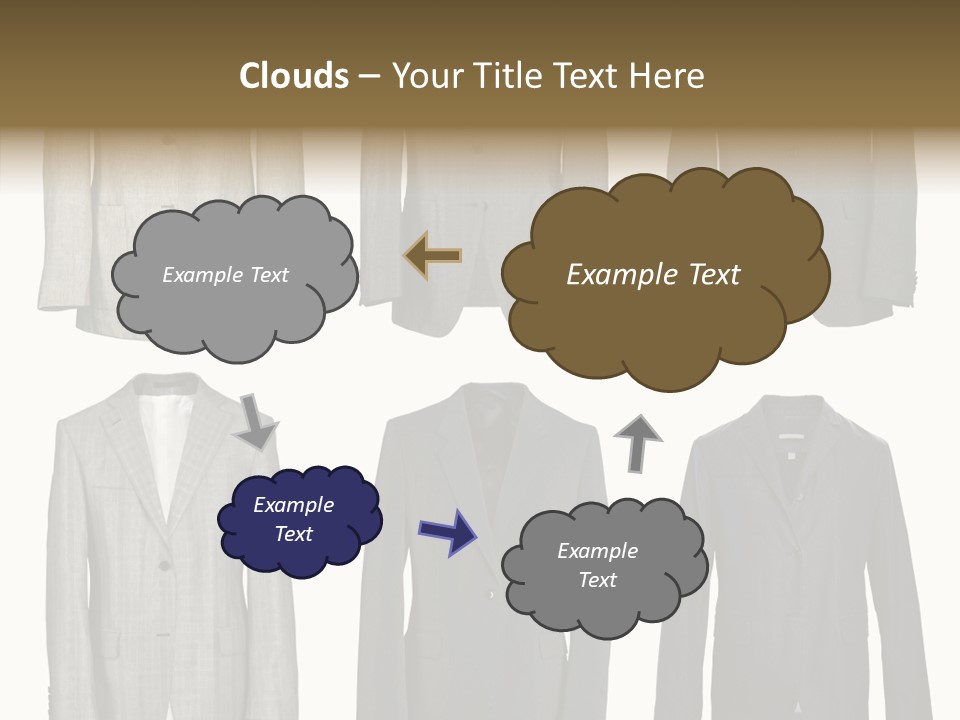 Material Style Fabric PowerPoint Template