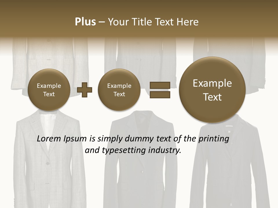 Material Style Fabric PowerPoint Template