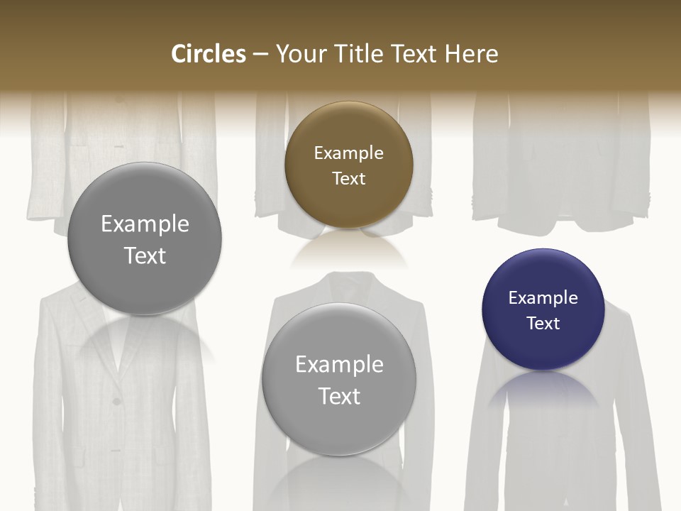 Material Style Fabric PowerPoint Template