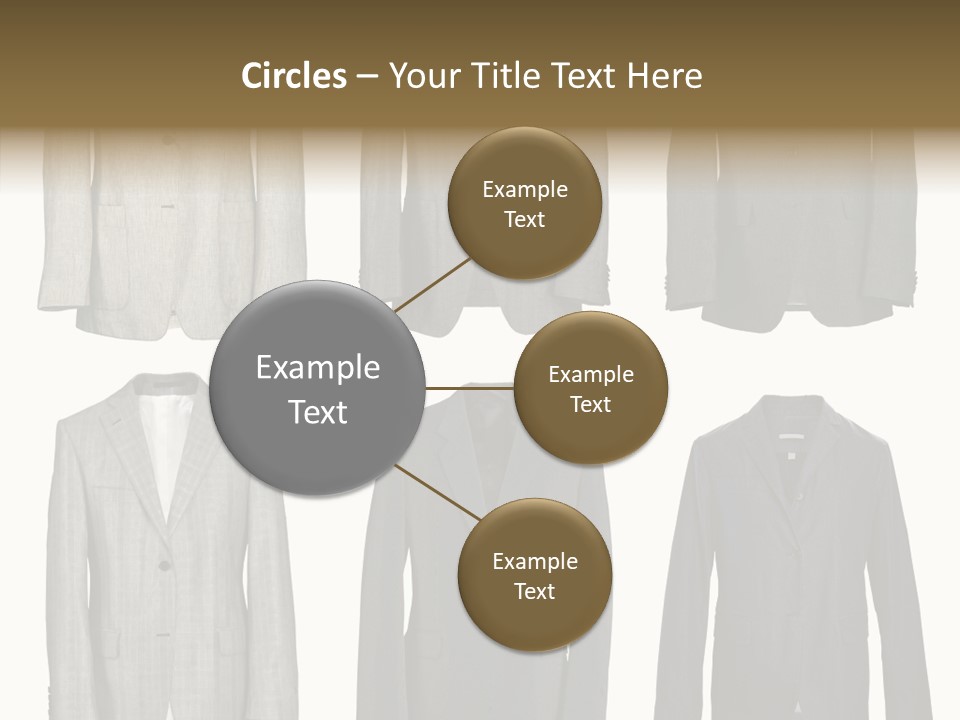 Material Style Fabric PowerPoint Template