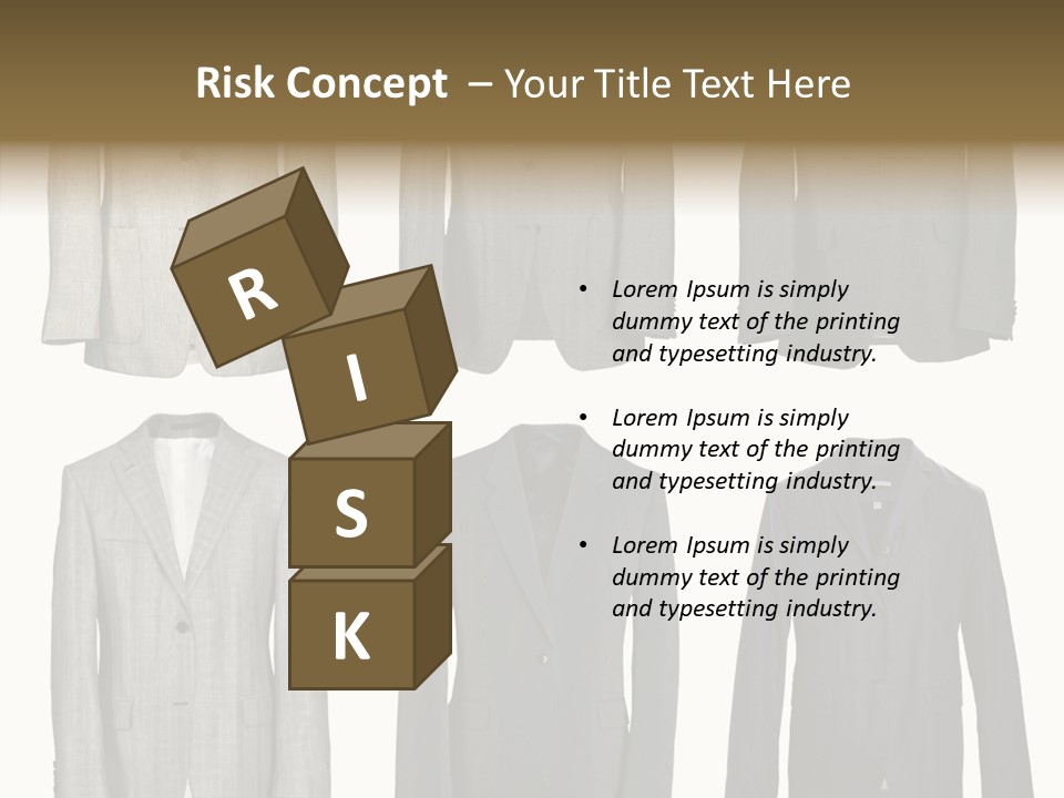 Material Style Fabric PowerPoint Template