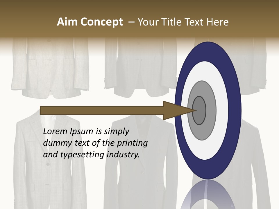 Material Style Fabric PowerPoint Template