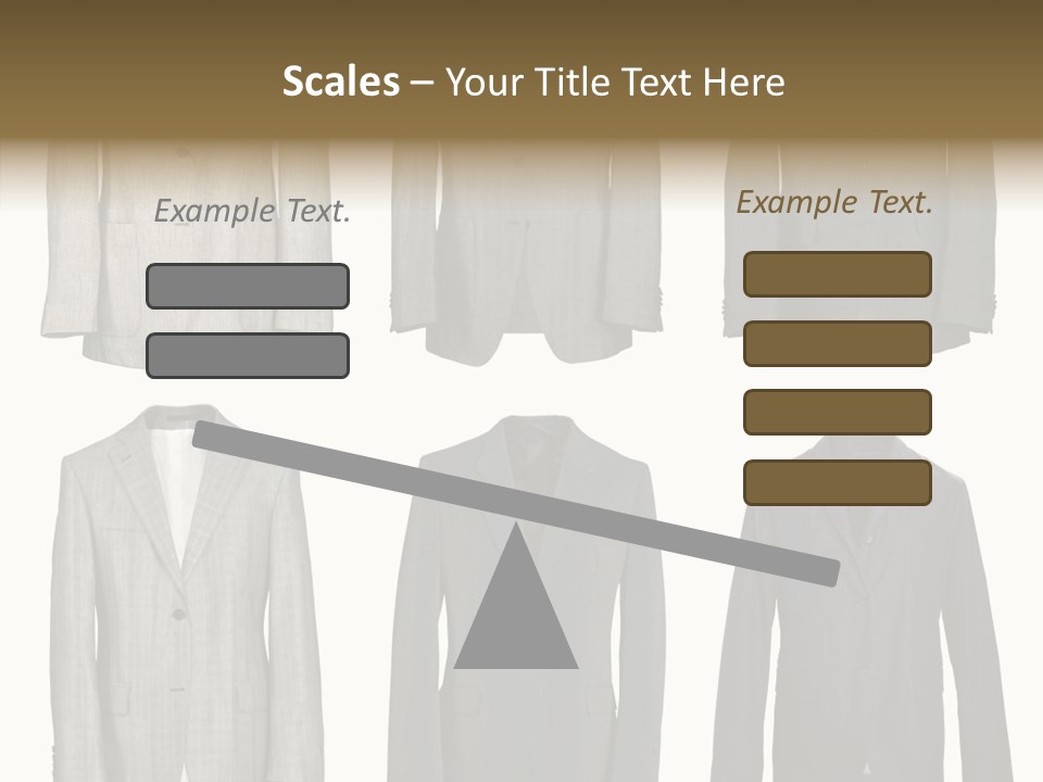 Material Style Fabric PowerPoint Template