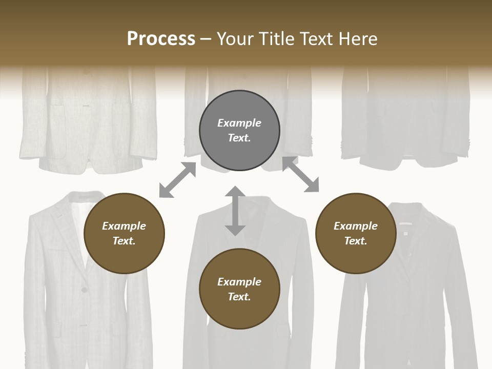 Material Style Fabric PowerPoint Template