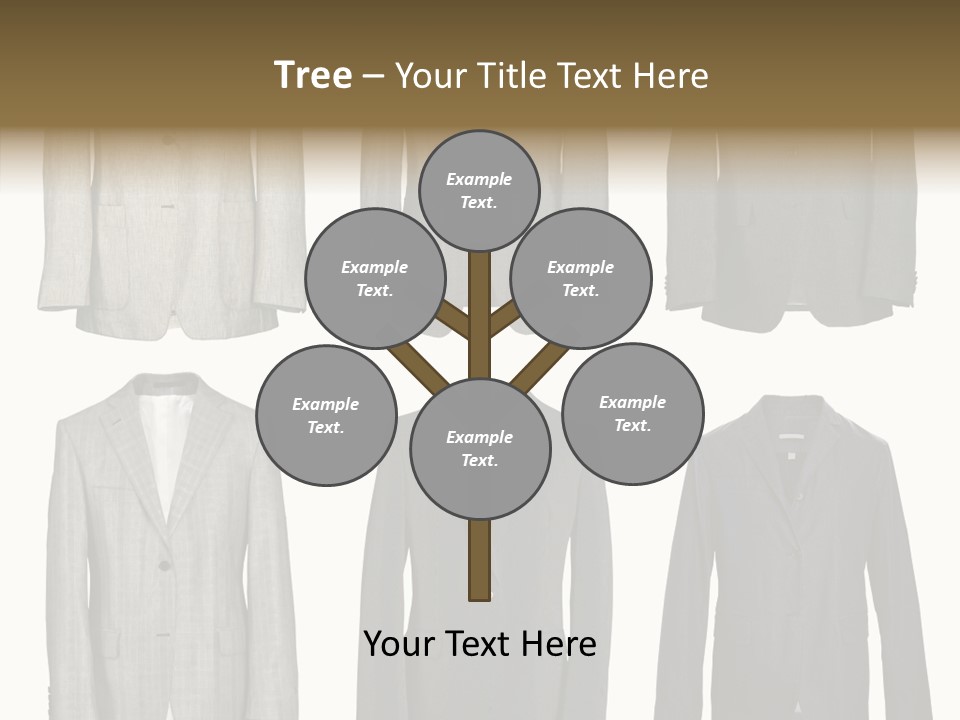 Material Style Fabric PowerPoint Template
