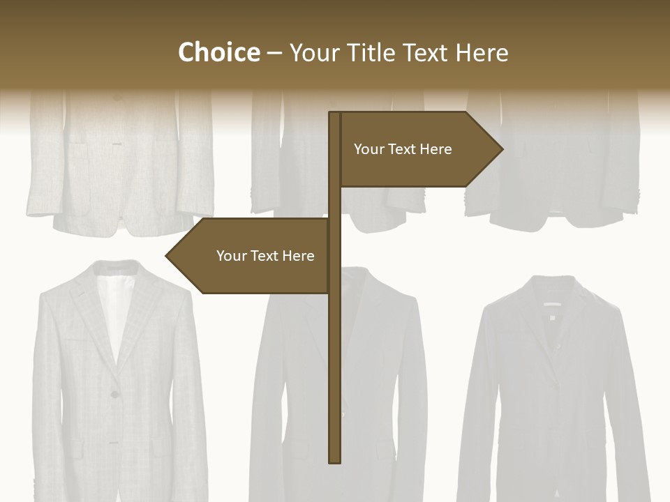 Material Style Fabric PowerPoint Template