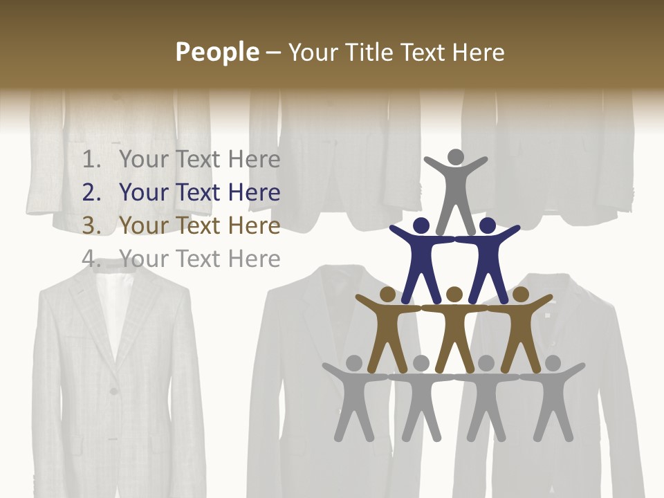 Material Style Fabric PowerPoint Template