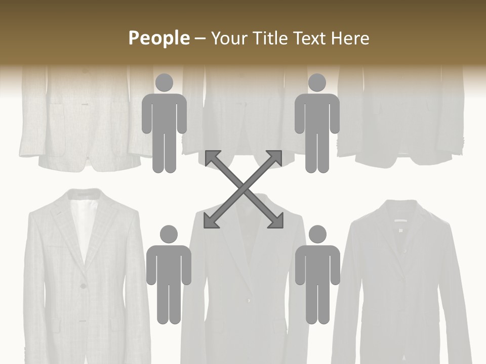 Material Style Fabric PowerPoint Template