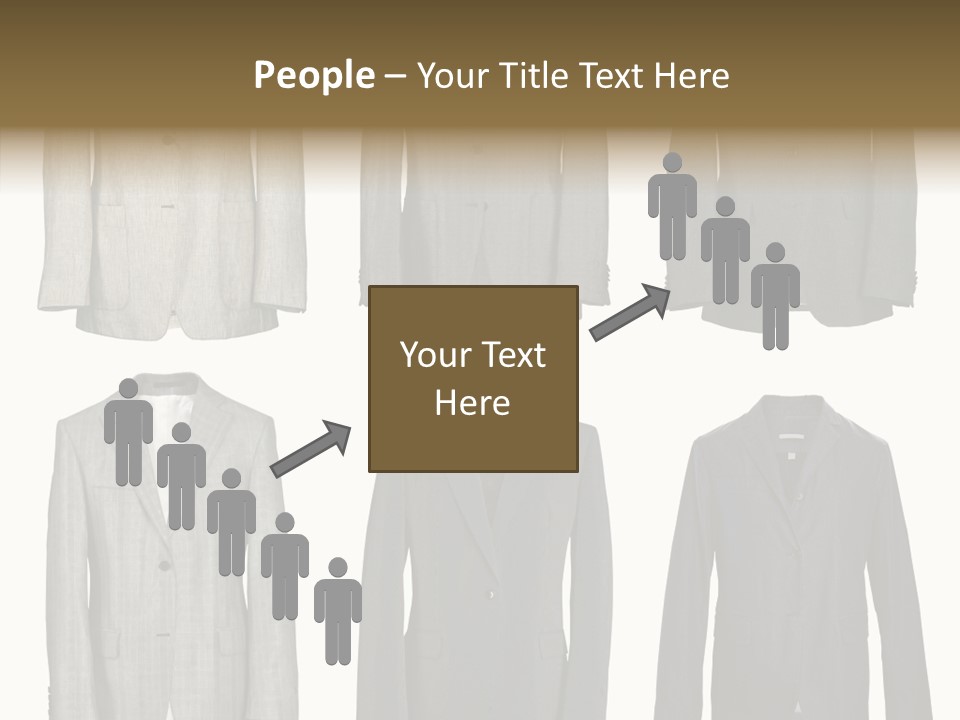 Material Style Fabric PowerPoint Template
