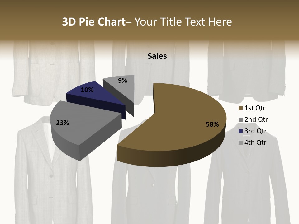 Material Style Fabric PowerPoint Template