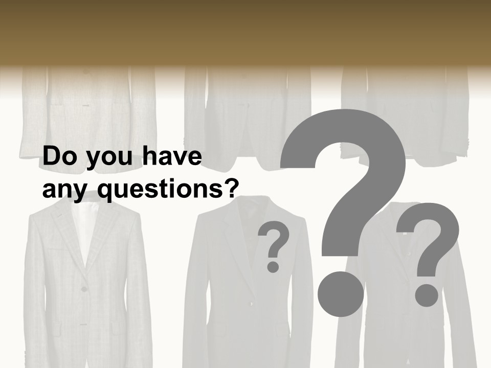 Material Style Fabric PowerPoint Template