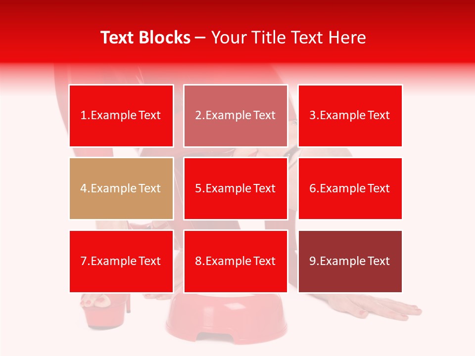 Provocative Woman Fetish PowerPoint Template