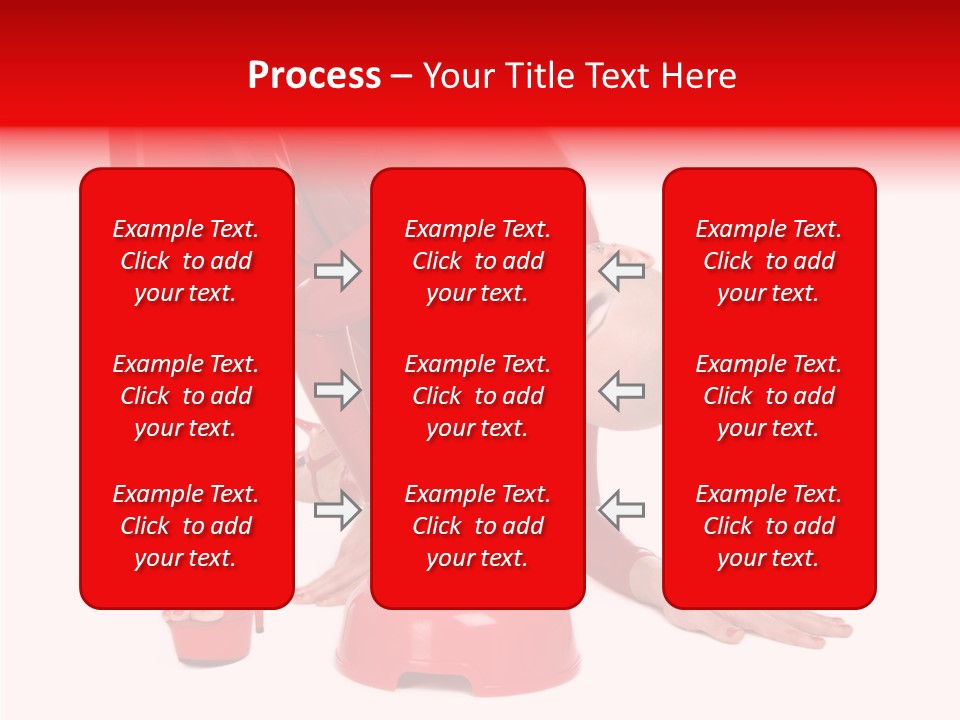 Provocative Woman Fetish PowerPoint Template
