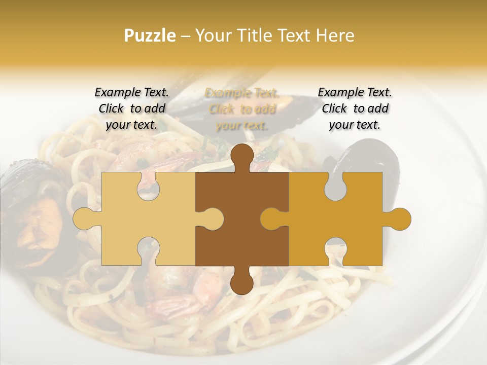 Lasagna Quick Fork PowerPoint Template