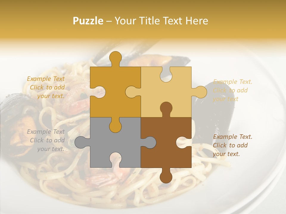 Lasagna Quick Fork PowerPoint Template