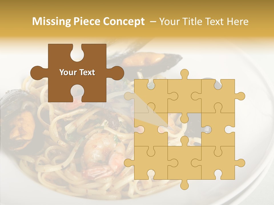 Lasagna Quick Fork PowerPoint Template