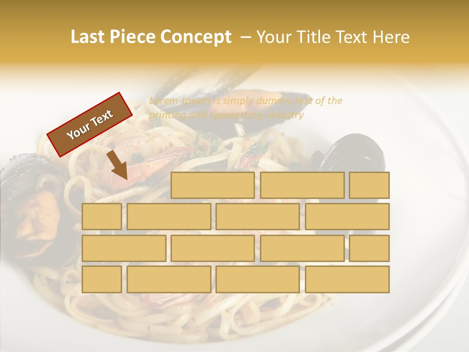 Lasagna Quick Fork PowerPoint Template