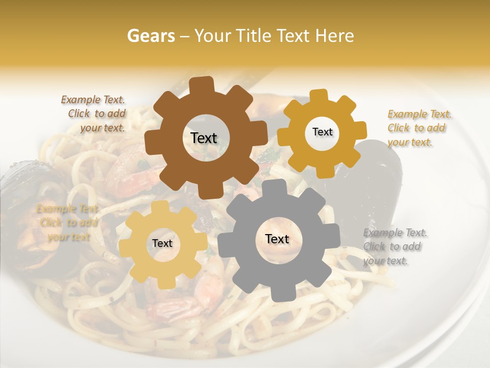 Lasagna Quick Fork PowerPoint Template