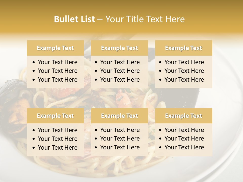 Lasagna Quick Fork PowerPoint Template