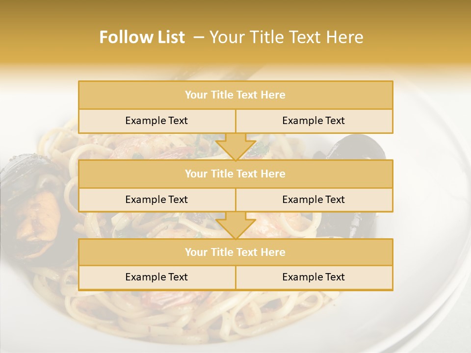Lasagna Quick Fork PowerPoint Template
