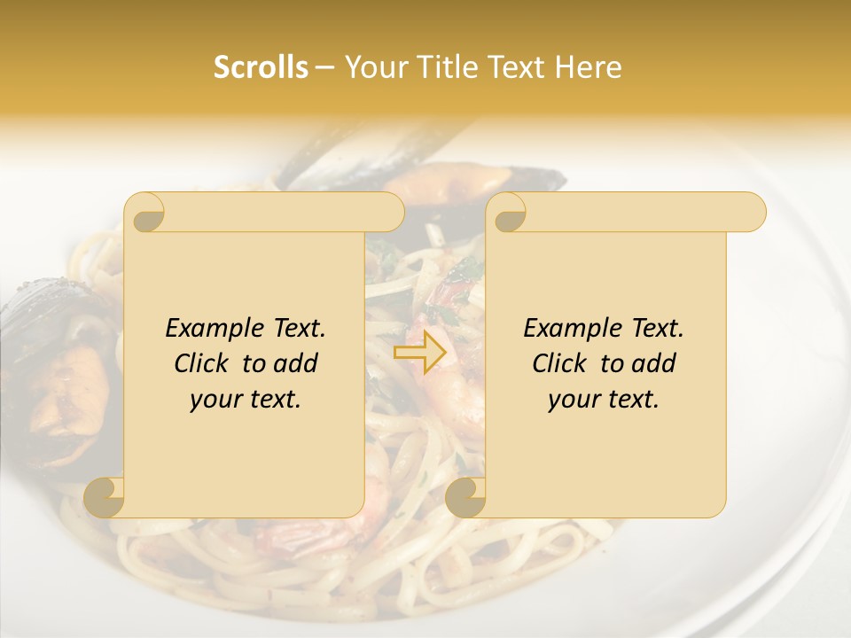 Lasagna Quick Fork PowerPoint Template
