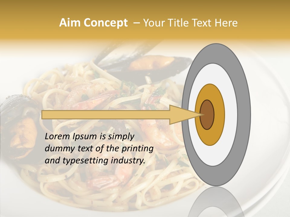 Lasagna Quick Fork PowerPoint Template