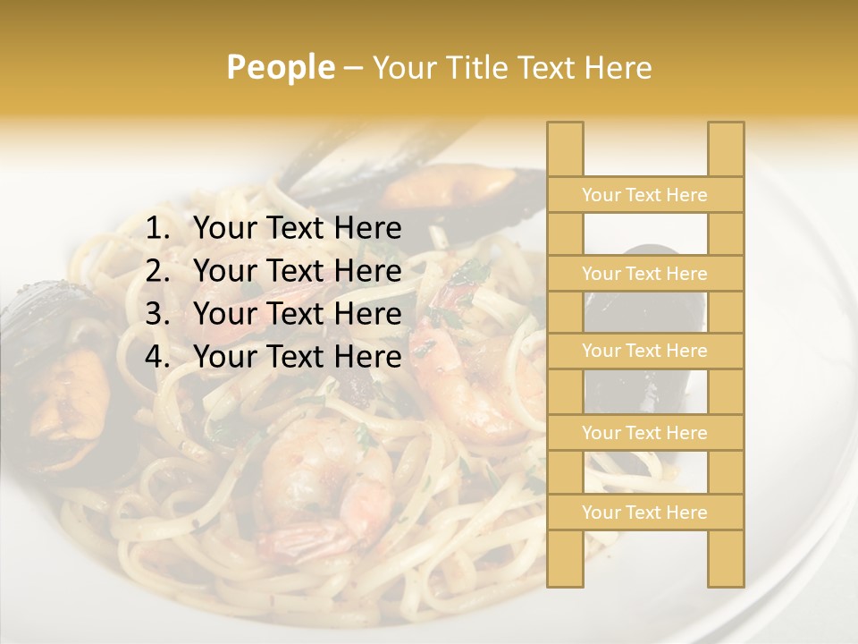 Lasagna Quick Fork PowerPoint Template