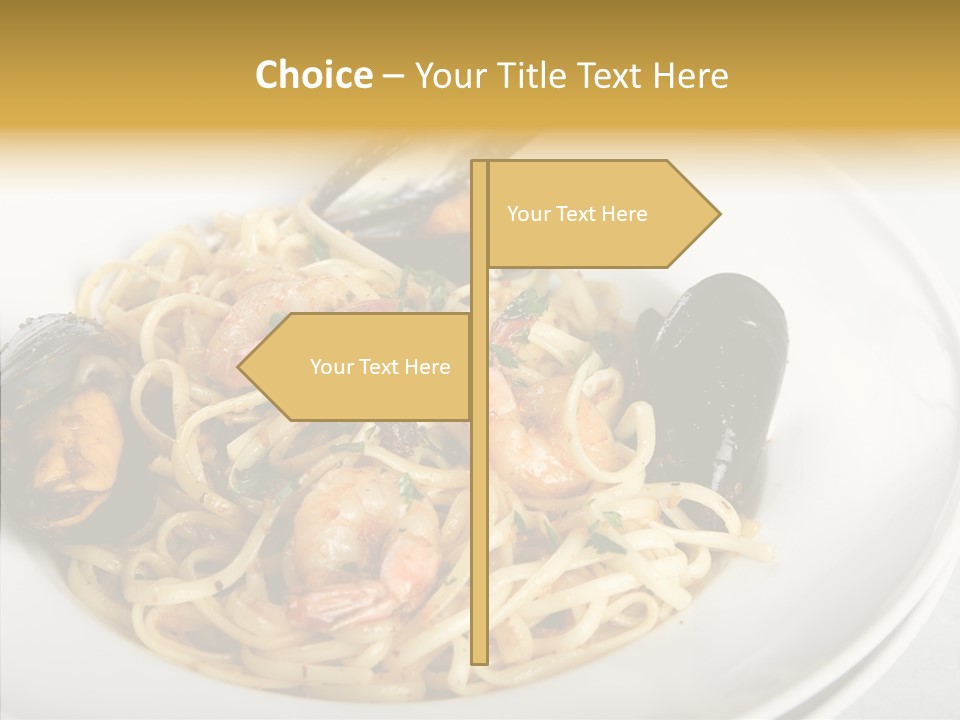 Lasagna Quick Fork PowerPoint Template