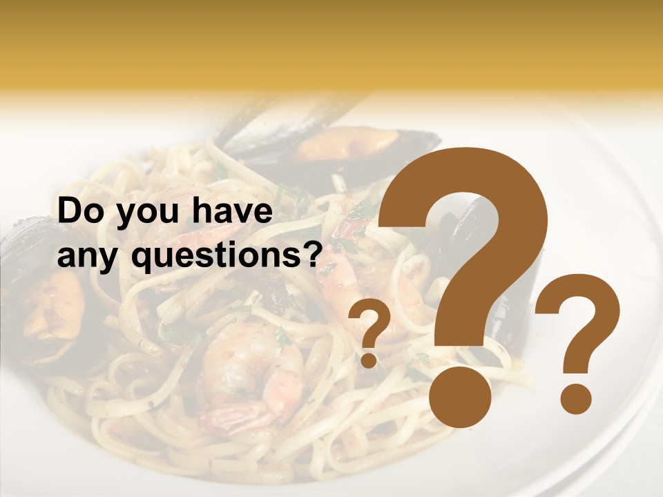 Lasagna Quick Fork PowerPoint Template