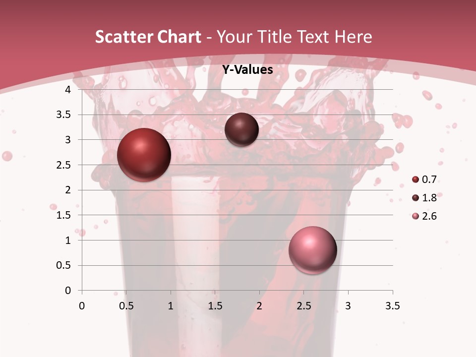 Mixed Splashing Drink PowerPoint Template