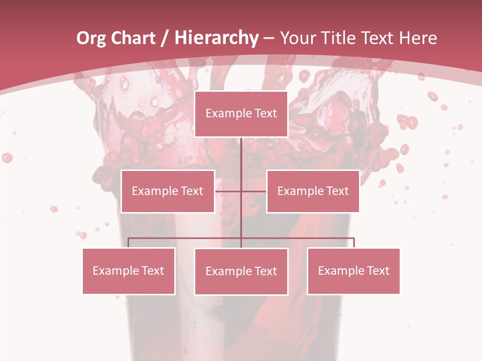 Mixed Splashing Drink PowerPoint Template