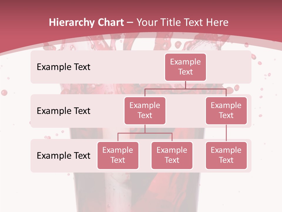 Mixed Splashing Drink PowerPoint Template