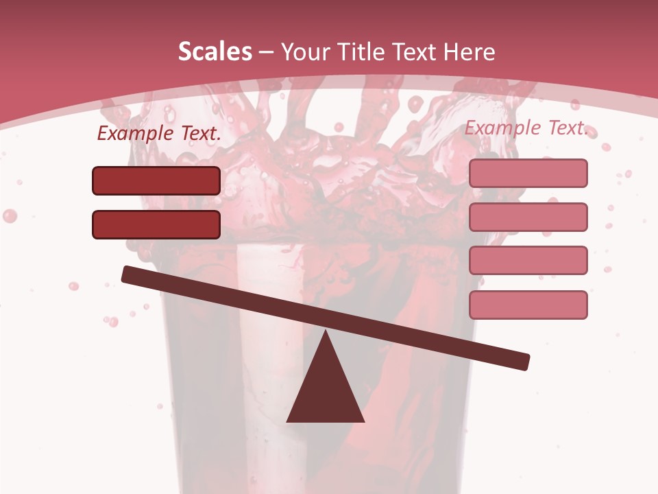 Mixed Splashing Drink PowerPoint Template