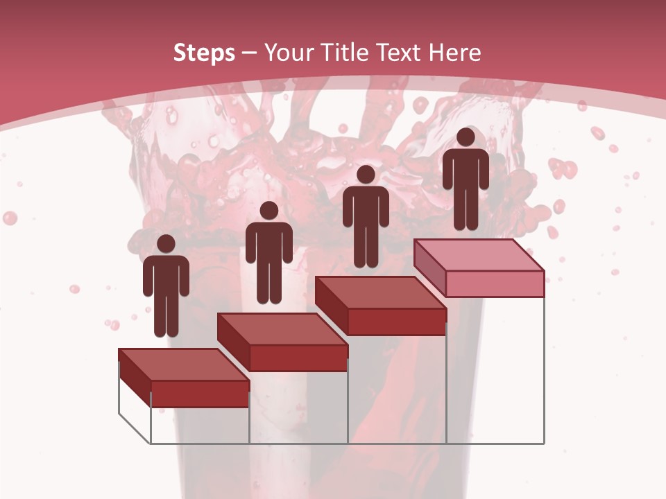 Mixed Splashing Drink PowerPoint Template