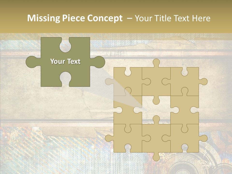 Geometric Colour Scrap Booking PowerPoint Template